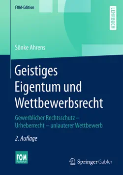 geistiges eigentum und wettbewerbsrecht imagen de la portada del libro
