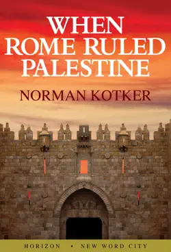 when rome ruled palestine book cover image