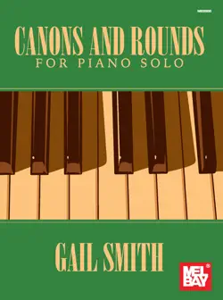 canons and rounds for piano solo book cover image