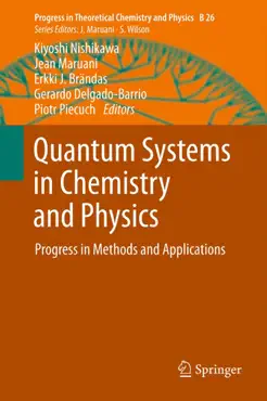 quantum systems in chemistry and physics book cover image
