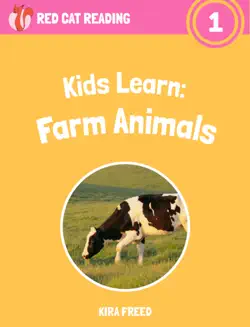kids learn: farm animals book cover image