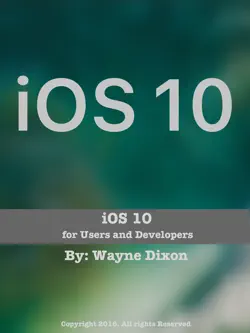 ios 10 for users and developers book cover image