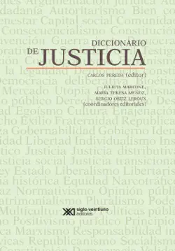 diccionario de justicia imagen de la portada del libro