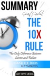 Grant Cardone’s The 10X Rule: The Only Difference Between Success and Failure Summary book summary, reviews and downlod