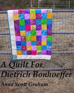 a quilt for dietrich bonhoeffer book cover image