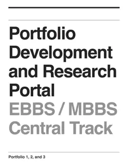 portfolio development and research portal book cover image