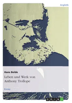 leben und werk von anthony trollope imagen de la portada del libro