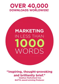 marketing in less than 1000 words book cover image