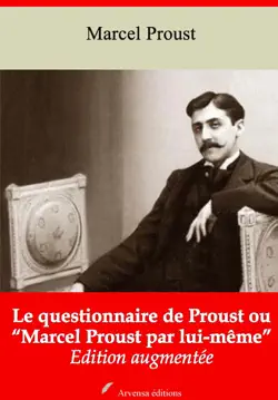 le questionnaire de proust ou “marcel proust par lui-même” imagen de la portada del libro