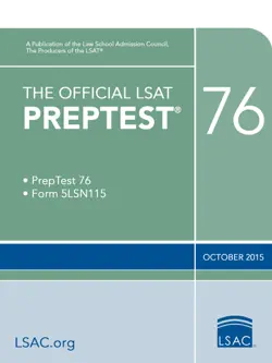 the official lsat preptest 76 book cover image