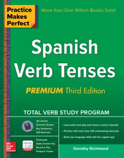 practice makes perfect spanish verb tenses, premium 3rd edition book cover image