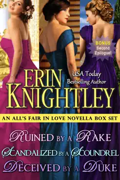 all's fair in love 3 novella box set: ruined by a rake, scandalized by a scoundrel, deceived by a duke imagen de la portada del libro