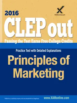 clep principles of marketing book cover image
