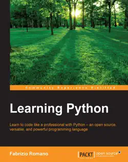 learning python book cover image