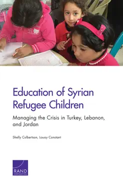 education of syrian refugee children book cover image