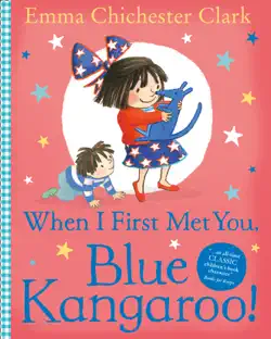 when i first met you, blue kangaroo! imagen de la portada del libro