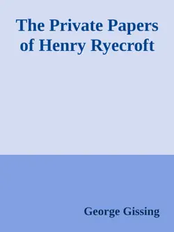 the private papers of henry ryecroft book cover image