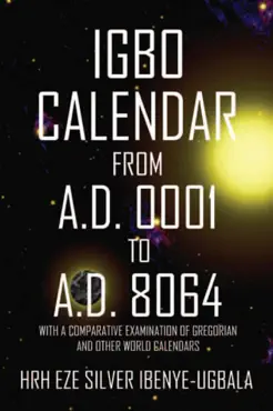 igbo calendar from a.d. 0001 to a.d. 8064 imagen de la portada del libro