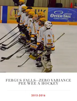fergus falls--zero variance pee wee a hockey book cover image
