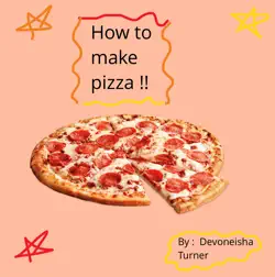 how to make pizza!! book cover image