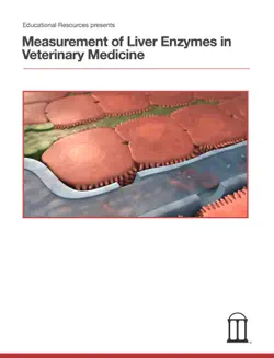 measurement of liver enzymes in veterinary medicine book cover image