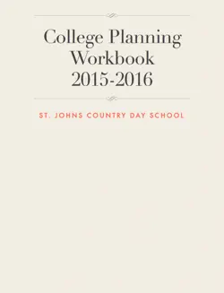 college planning workbook book cover image