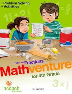 mathventure for 4th grade: focus on fractions book cover image