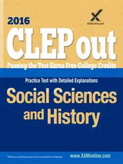 clep social sciences and history book cover image