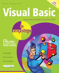 visual basic in easy steps, 4th edition book cover image
