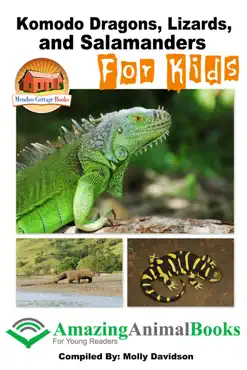 komodo dragons, lizards, and salamanders for kids book cover image