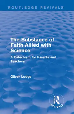 the substance of faith allied with science book cover image