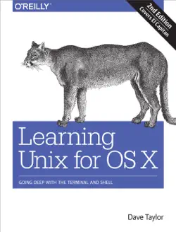 learning unix for os x book cover image