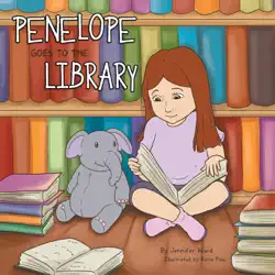 penelope goes to the library book cover image