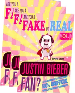 are you a fake or real justin bieber fan? bundle version: red and yellow and blue - the 100% unofficial quiz and facts trivia travel set game imagen de la portada del libro