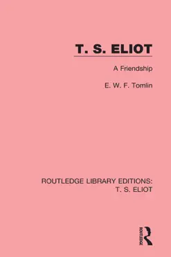 t. s. eliot book cover image