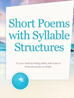 short poems with syllable structures book cover image