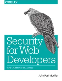 security for web developers book cover image