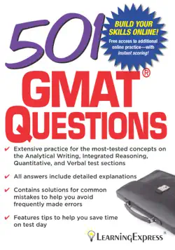 501 gmat questions book cover image
