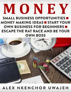 money: small business opportunities - money making ideas - start your own business for beginners - escape the rat race and be your own boss book cover image