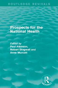 prospects for the national health imagen de la portada del libro
