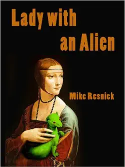 lady with an alien book cover image