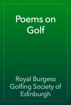 poems on golf book cover image