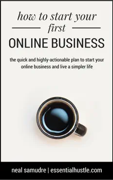 how to start your first online business book cover image