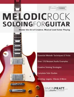 melodic rock soloing for guitar book cover image