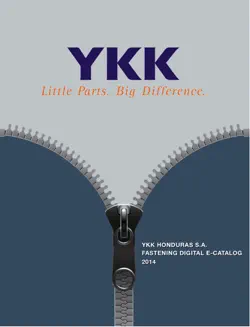 ykk catalog book cover image