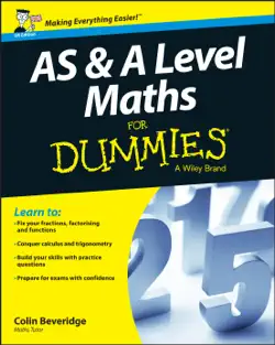 as and a level maths for dummies book cover image