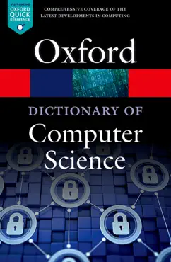 a dictionary of computer science book cover image