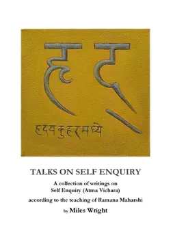 talks on self enquiry book cover image