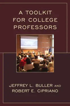 a toolkit for college professors book cover image