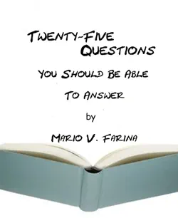 twenty-five questions you should be able to answer book cover image